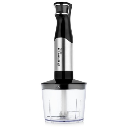 Bleer Brayer 1254br, submersible, 1000 watts, 0.7/0.5 l, 5 speeds, "turbo" mode, gray-2