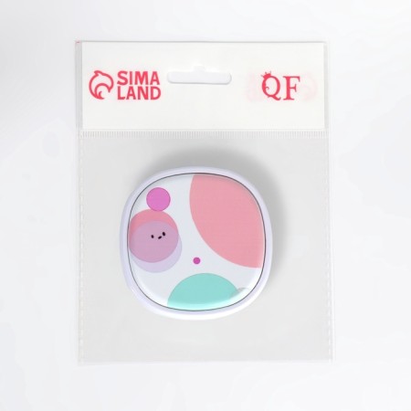 Folding mirror "bubbles", 7.5 × 7.5 cm, colorful color-5