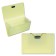 Elastic band A6, 12 departments, patterns, yellow pastel