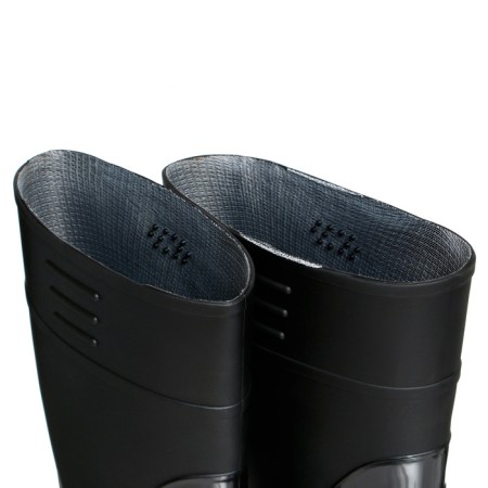 Rubber boots S-27U, PVC, insulated, black, size 44-8