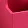 Kashpo - wooden box 13.5x13.5x30 cm burgundy