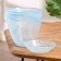 Flower pot with pallet No. 2 "Aleb" turquoise, 0.85 liters