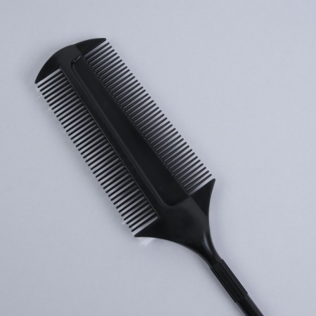 Combing combination, with tail, 23 × 4 cm, black color-1