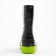 Rubber boots baby, black color+light green, size 25