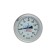 Bimetallic thermometer, 160 ° C, with a submersible sleeve of 60 mm