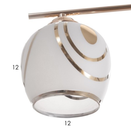 CRARI CHARRIA 3X40W E27 Gold Model: 2800431-6