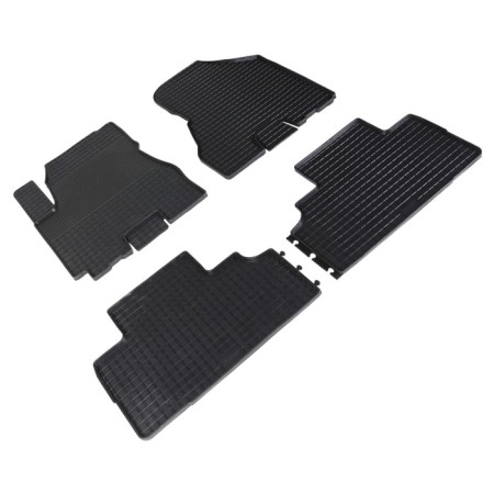 Rubber rugs ’grid’ for Hyundai Tucson, 2004-2010