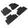 Rubber rugs ’grid’ for Hyundai Tucson, 2004-2010