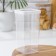 Container for bulk products "Step", 1.4 l, 10 × 10 × 21 cm, white color