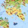 Puzzle tablet "Map of the World"