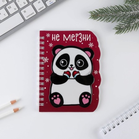 Notepad with a figure element "Winter characters", 40l Mix-10
