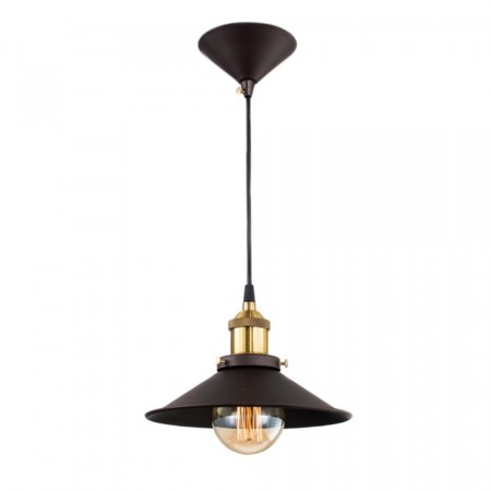 Suspension lamp Citilux "Edison" CL450101, 22.5x22.5x22 cm, 1x100W, e27, brown color