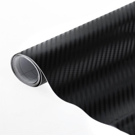 Carbon 3D film, self -adhesive, 25x30 cm, black