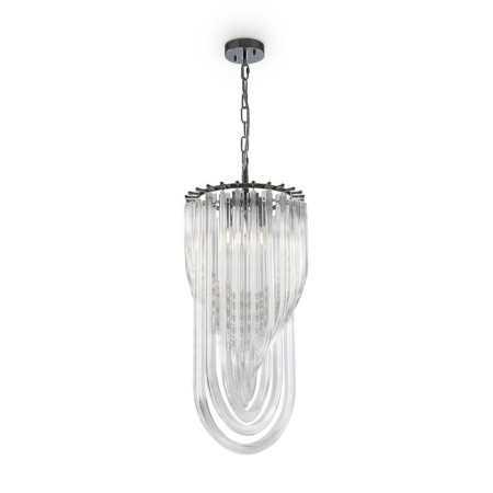 Suspended lamp Freya Fr5182PL-03CH ONDA, 300x300x1585 mm, E14, 3x60W, color chromium