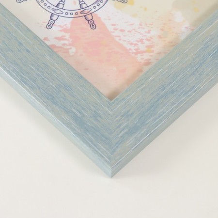 Photo frame plastic in 4 photos 10x15 cm "Aurora" green-blue 31.5x31.5 cm-1