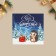 Cards-Mini "Miracles in the New Year!", Hedgehog 7 x 7 cm, New Year