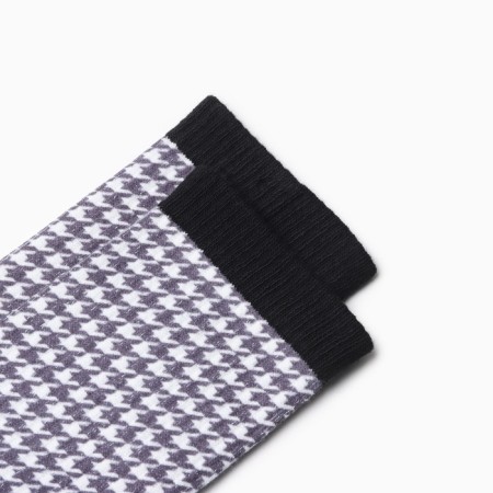 Women's socks, black color, size 23-25-1