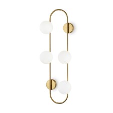 Bra Freya Fr5233WL-04BS Inversion, 240x165x720 mm, G9, 4x25W, brass color