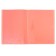 Folder with 10 A4, 500 μm inserts, calligrata, neon, orange