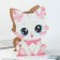 Wooden piggy bank "Cat"