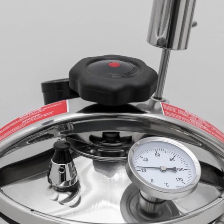 Autoclave-sterilizer 2 in 1 "home cellar", 22 l, manometer, thermometer, pressure discharge valve-1