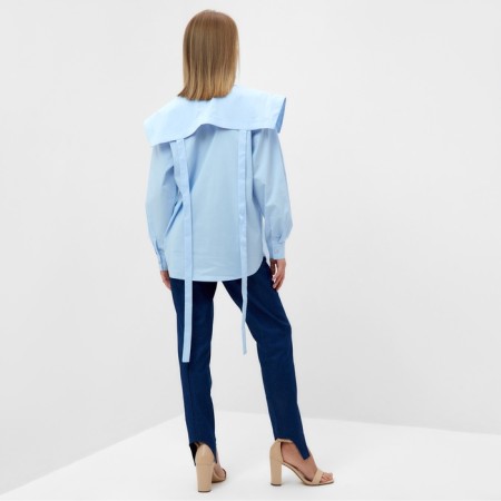 Pants women's jeans minku: jeans collection color Blue, size 44-10