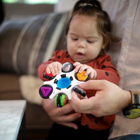 Developing toy Baby Einstein "Flower"-7