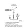 Suspended chandelier Elza E14 320W