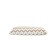 Pillow Orthopedic roller with buckwheat beam, size 20x50 cm, zigzag, brown color