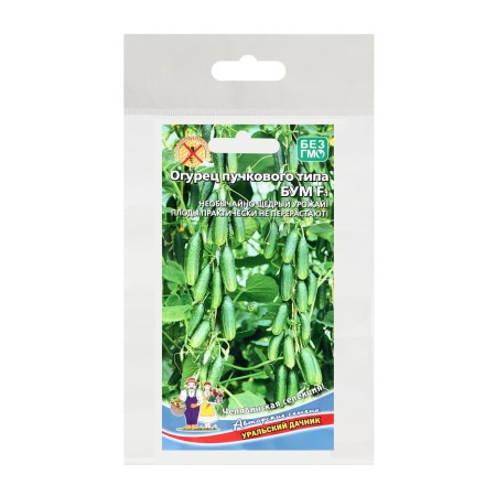 Cucumber seeds "BOM", F1, set 5 pcs-2