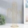 Souvenir Metal Stand for Jewelry "Cactus" gold 38x20.5x12 cm