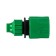 Connector for a drip tube, 6 mm, fast -fast connection, plastic, Greengo