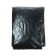 Nabbage on the front seat, velor, black, fasteners, elastic bands