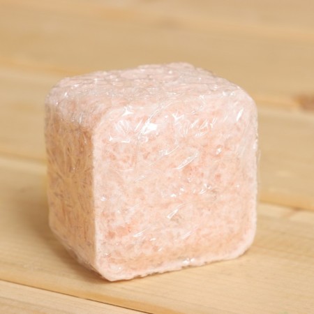 Salt briquette Cube "Crimean pink salt" 200 g-1