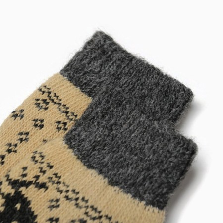 Women's socks, walnut color, size 25-1