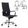 Office Office Brabix Energy EX-509, recocalized leather, chrome, black