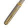 Gift handle, in the leatherette case, rotary, PB S, silver/gold housing