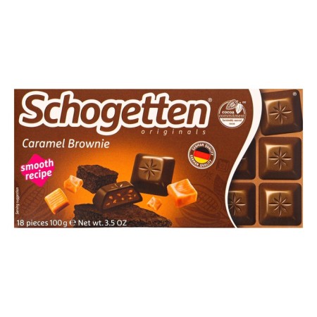 Chocolate SchoGetten Caramell Brownie, 100 g-3