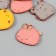 Decor for creativity claims. suede "Funny animals" mix 3.5x3 cm