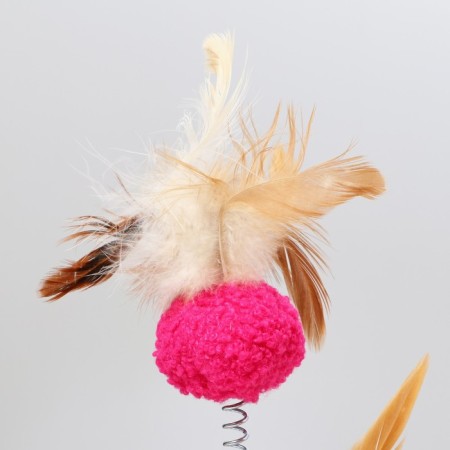 Teaser on the basis of "carnival", 15 cm, brown/pink-3
