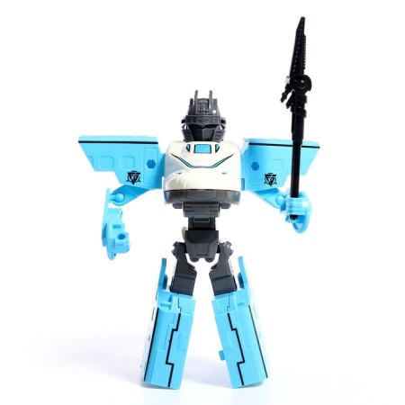 Robot "Train", transforms, blue color-5