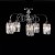 5 lamps chrome