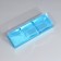 Confectionery box for mousse cakes "Blue", 27 x 8.6 x 6.5 cm