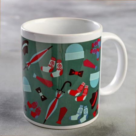 Sublimation mug "Best Grandpa" 320 ml, with application-2