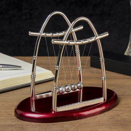 Pendulum "Technic balls" oval 18 x 11 x 14 cm
