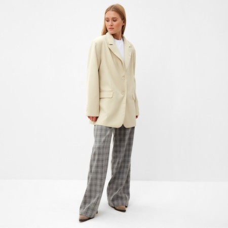 Women's jacket Minaku: classic beige color, rr 46-48-4