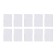 A glue -based magnet "rectangle" 3 × 2 cm, set 10 pcs.