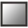 Square wall mirror "Sirius", 782 × 782 mm, color of the oak wenge