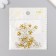 Decor for creativity Metal "Stars" gold set 50 pcs 1x1 cm