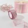 The ribbon is nylon, with rhinestones, 38 mm × 9.1 ± 0.5 m, color powder